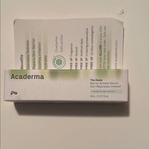 The Oasis Barrier Booster Serum - White and Green